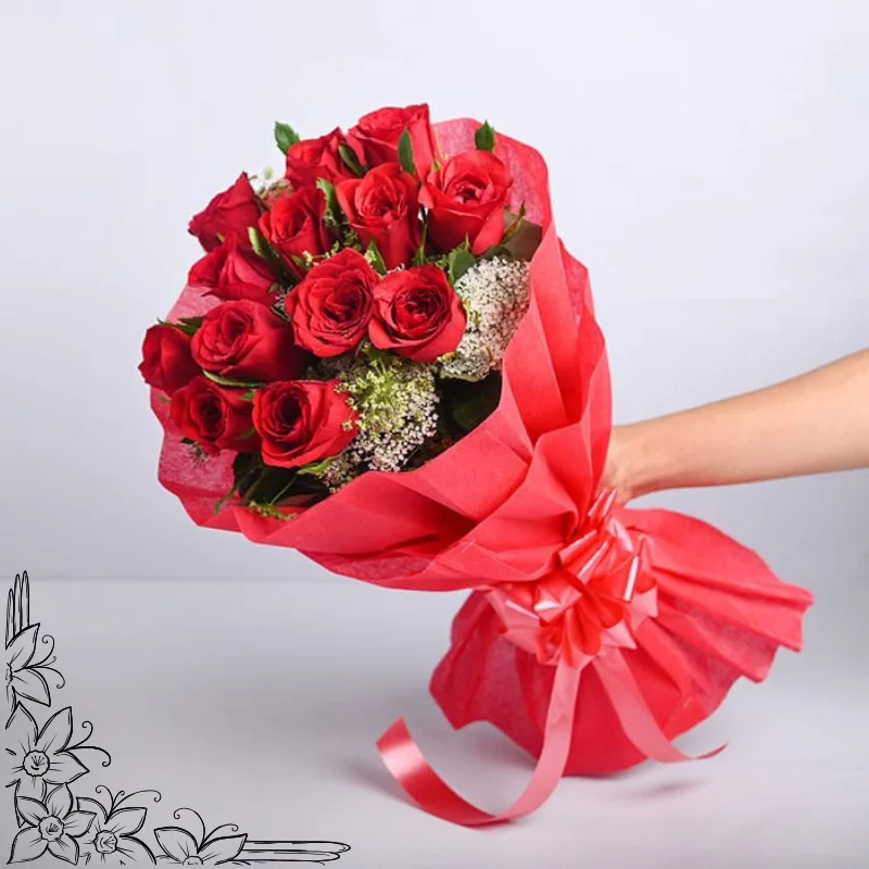 Red Roses Bouquet
