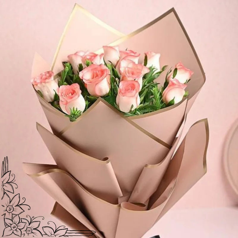 Pink Roses Bouquet